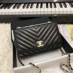 샤넬 CHANEL WOC 체인 크로스백