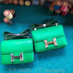 에르메스 HERMES 콘스탄스 epsom가죽 금장 은장