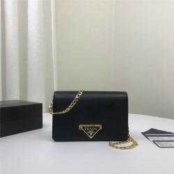 프라다 PRADA 사피아노 가죽 숄더백 1BP006