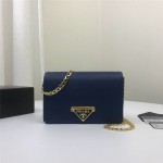 프라다 PRADA 사피아노 가죽 숄더백 1BP006