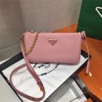 프라다 PRADA 사피아노 체인 스트랩 숄더백 1BH171