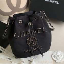 샤넬 CHANEL드로스트링 핸드백