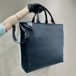 프라다 PRADA 남성 남자 2VG090 아디다스 리나일론 쇼퍼백