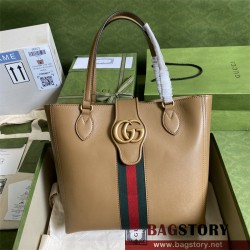 구찌 GUCCI 더블 G 미디엄 토트백 649577