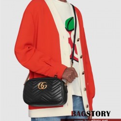 구찌 GUCCI ‎447632 GG마몽 마틀라세 스몰 크로스백