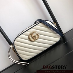 구찌 GUCCI 447632 GG 마몬트 마몽 스몰 마틀라세 숄더백