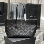입생로랑 YSL 394195 서플 레더 쇼핑백 토트백 마블 세인트로랑 토트백