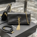 입생로랑 YSL 604276 모노그램 케이트 99 플리츠 태슬