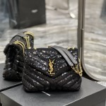 입생로랑 YSL 494699 마틀라세 루루 체인 숄더백