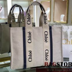 끌로에 Chloe 45cm 우디 토트백 라지