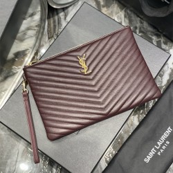 입생로랑 YSL 생로랑 모노그램 클러치 413444  30CM