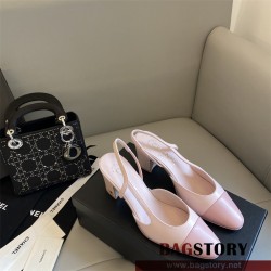 샤넬 CHANEL 힐 샌들 슬리퍼