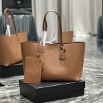 입생로랑 YSL 394195 서플 레더 쇼핑백 토트백 마블 세인트로랑 토트백