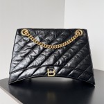 발렌시아가 BALENCIAGA 크러쉬 퀼팅 체인백 라지 39cm