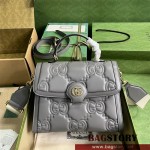구찌 GUCCI GG 마틀라세 레더 핸드백 736877