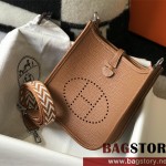에르메스 HERMES 미니 에블린 토고가죽 TOGO 17CM