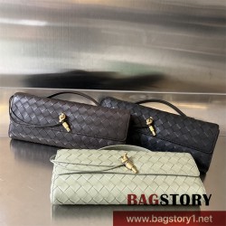 보테가베네타 BV 안티아모 핸들 클러치백 741511