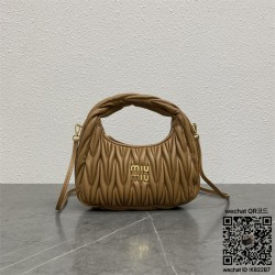 미우미우 MIUMIU 마테라쎄 나파 호보백 스몰