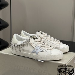 골든구스 Golden Goose 슈퍼스타 스니커즈 운동화 여성용 제작