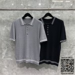 톰브라운 THOM BROWNE 니트 반팔티