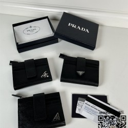 프라다 PRADA 사피아노 가죽 반지갑 2MC066